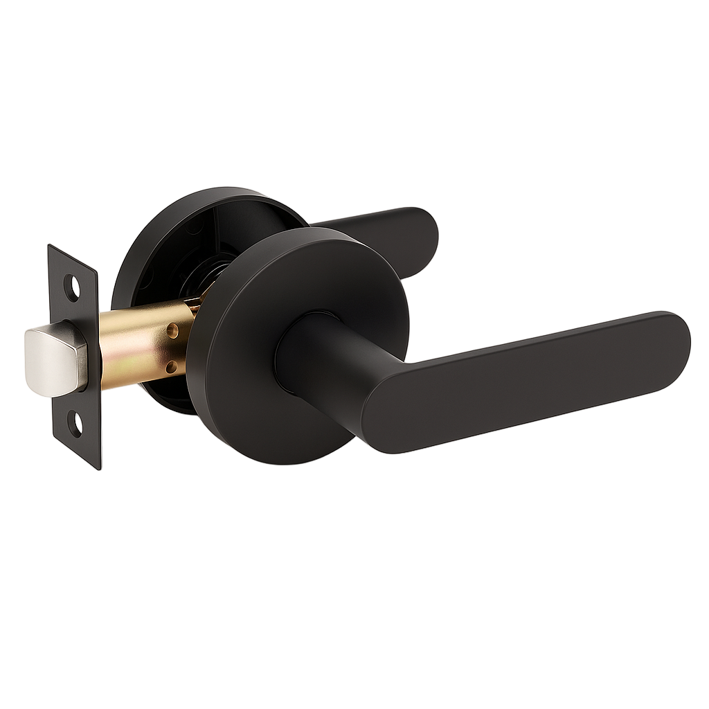 Round Passage Door Handle