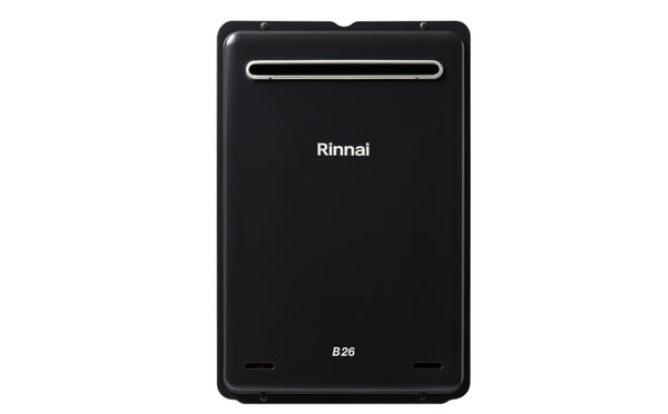 Rinnai B26 Black 26L Natural Gas Continuous Flow Hot Water System