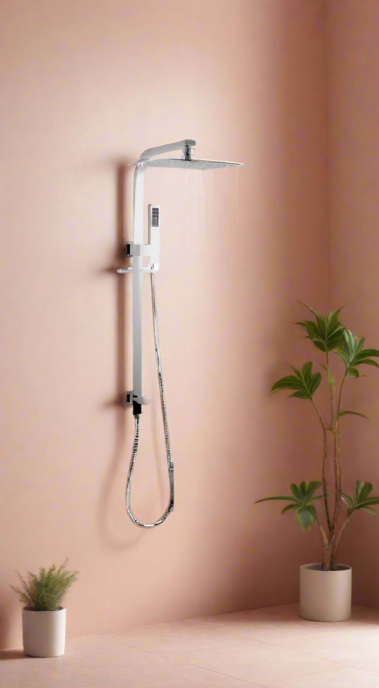 Premium 10" Shower Head Set – Stainless Steel Rain Shower with Handheld Spray