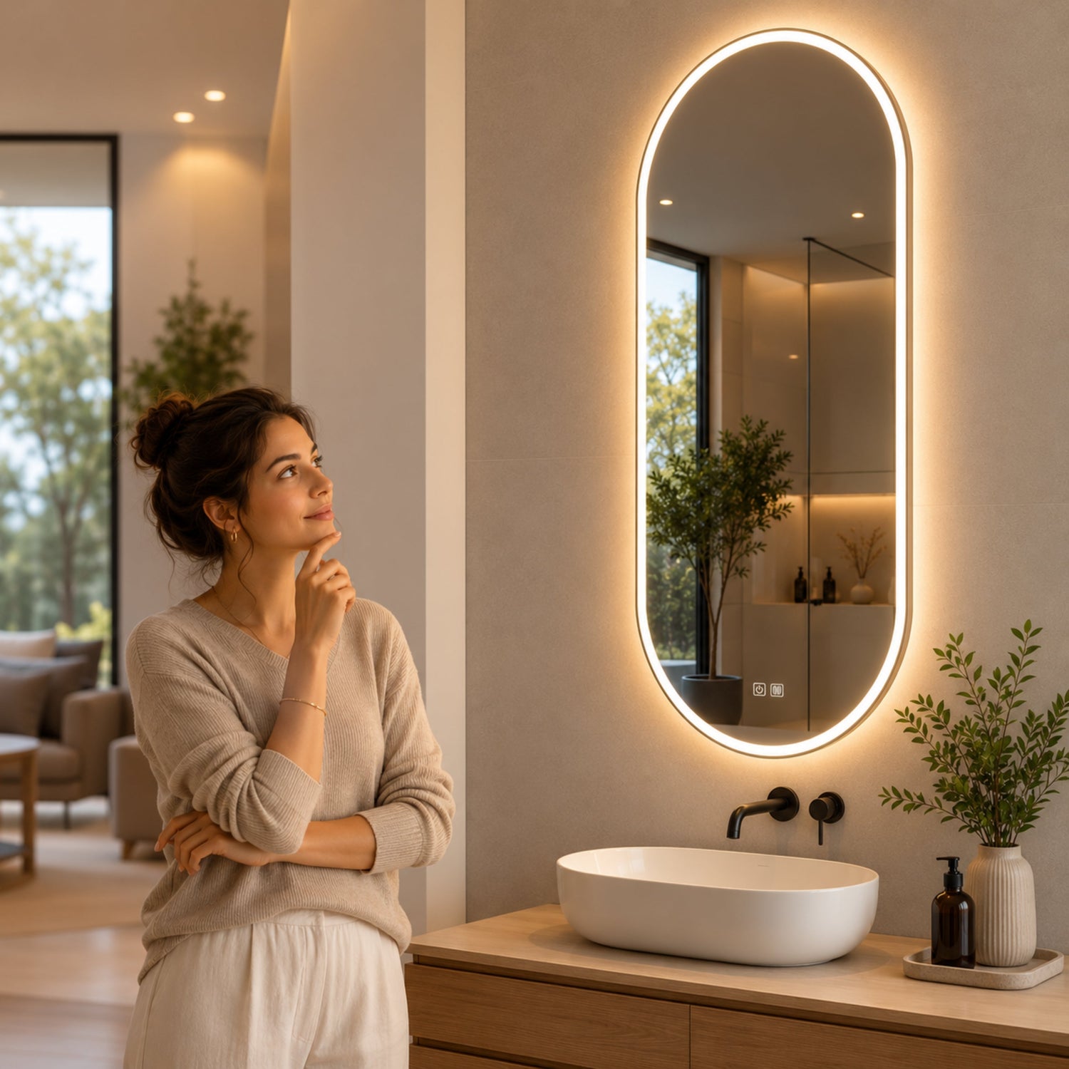 Why LED Mirrors Are Becoming Essential in Modern Bathrooms?