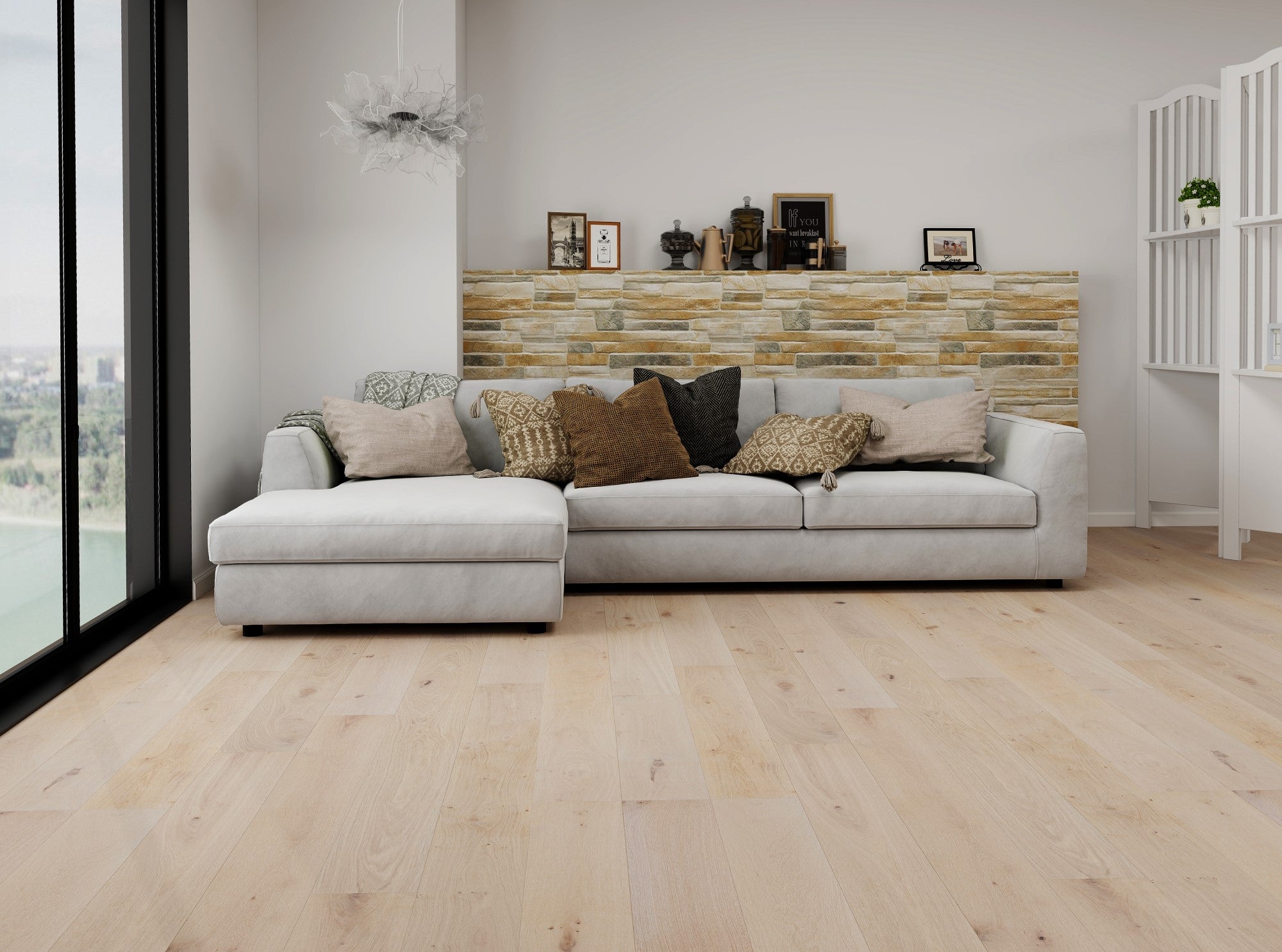 Bonita Latte Oak Engineered European Oak Flooring 14mm