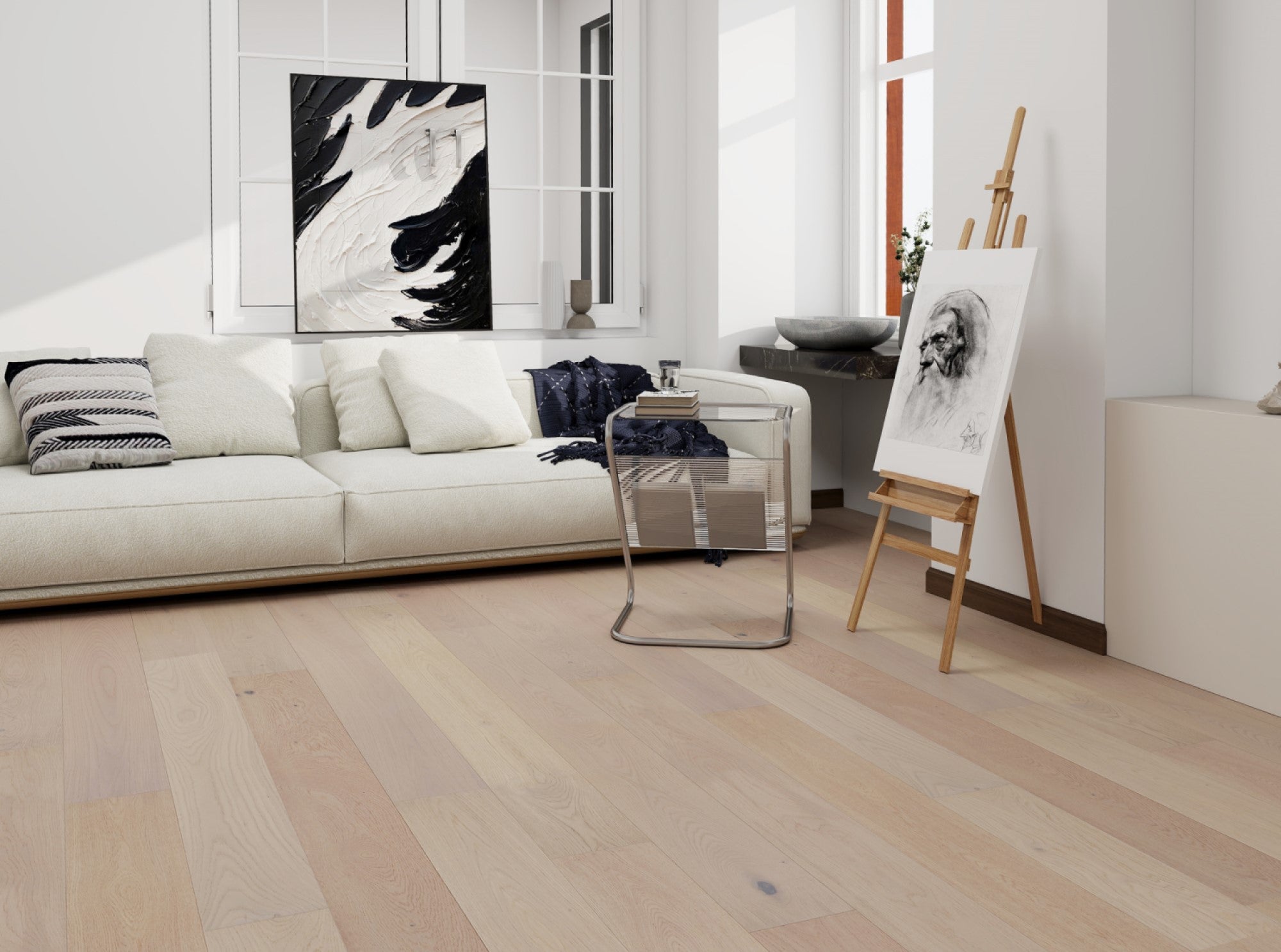 Bonita White Oak Engineered European Oak Flooring 14mm