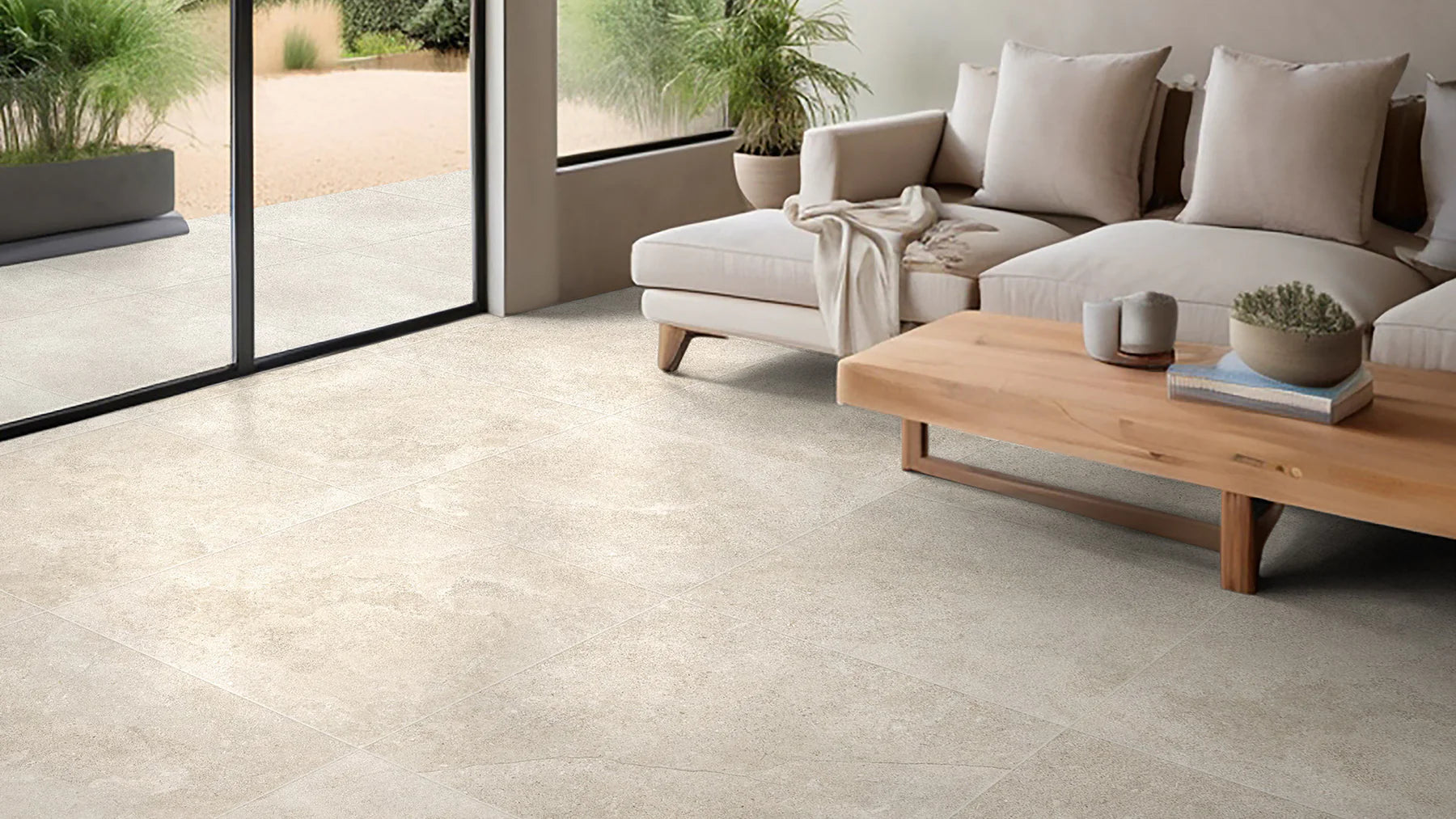 Borgogna  Beige Porcelain Tile