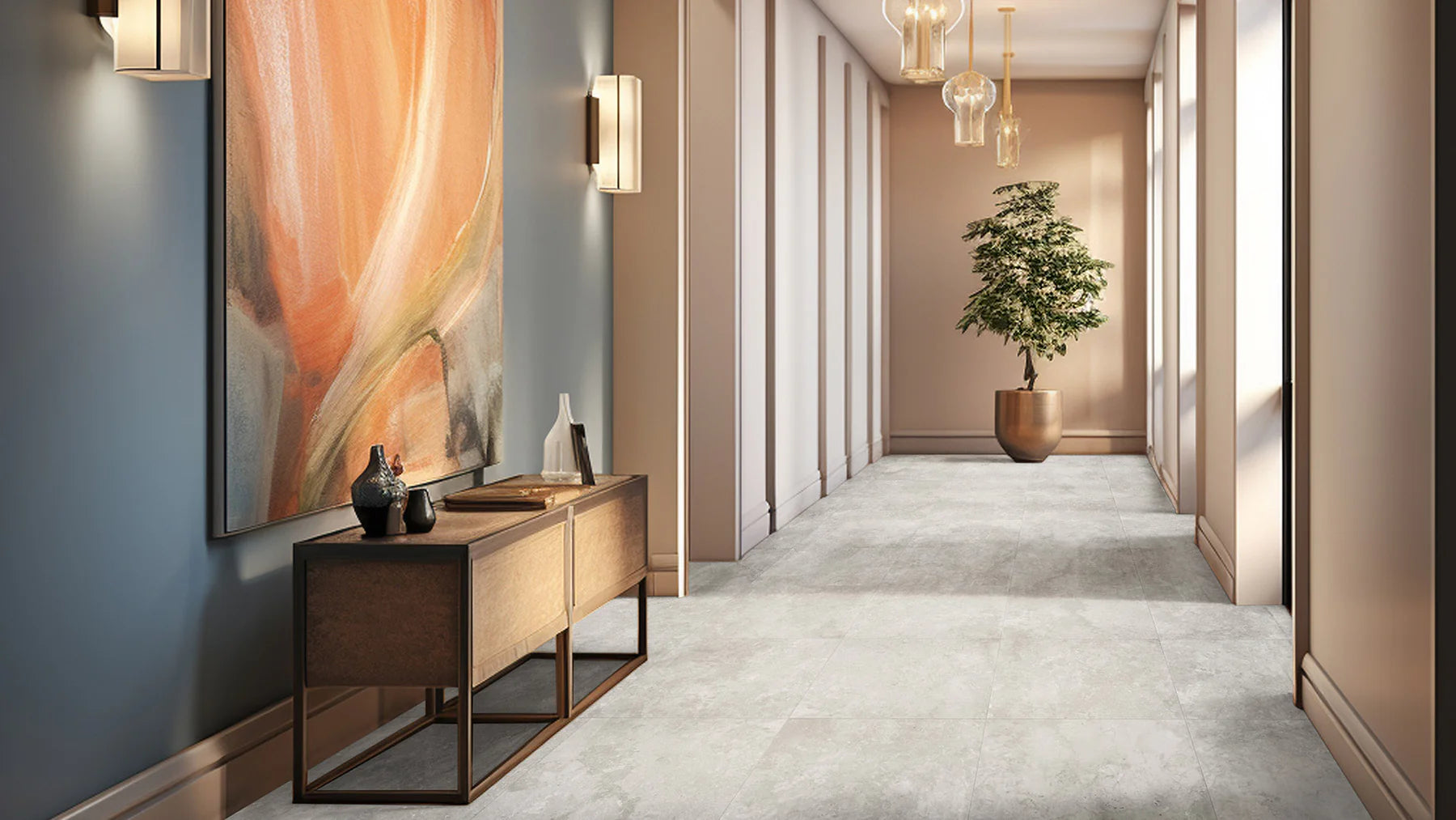 Canyon Grey Porcelain Tile