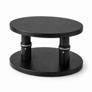 Round Entry Door Pull Handle 200mm – Matte Black