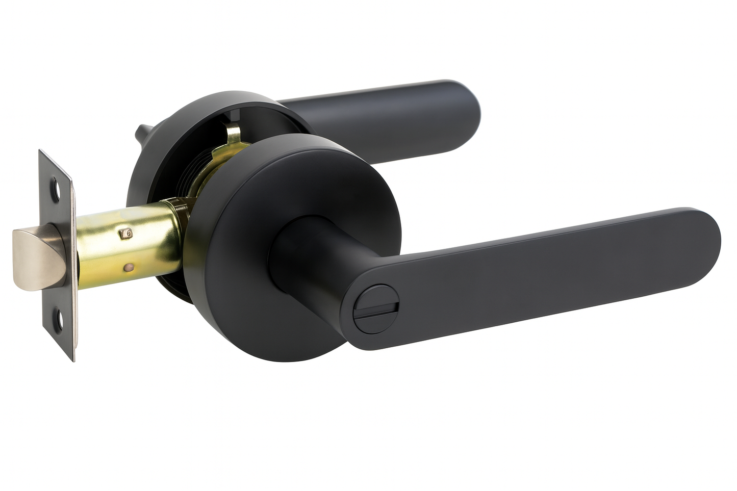 Round Privacy Door Handle