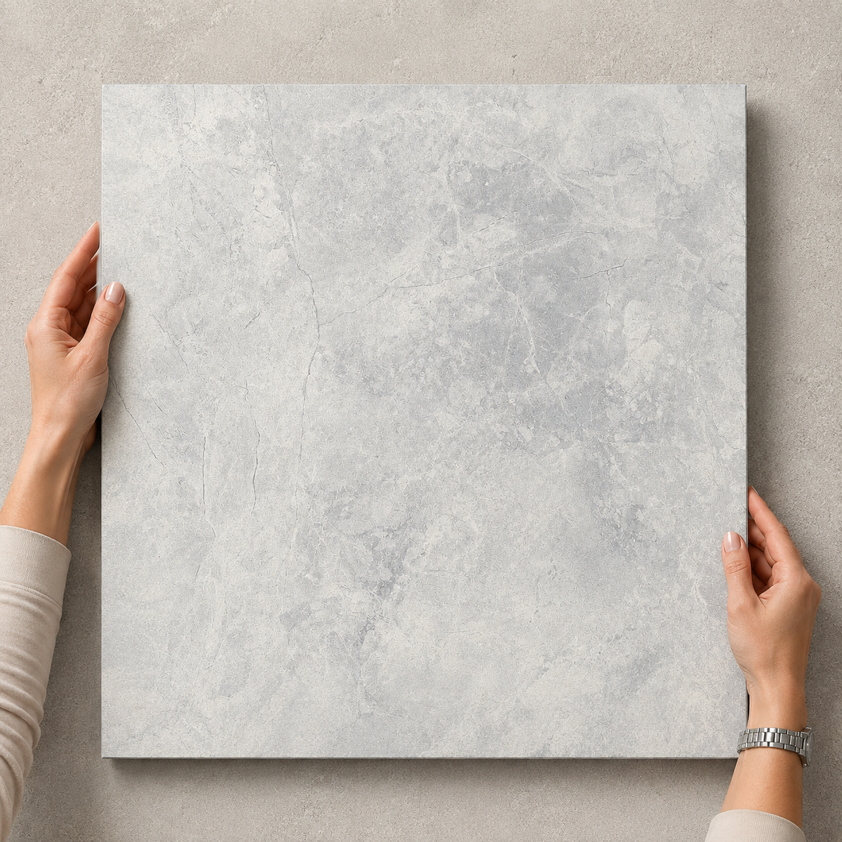 Tundra porcelain tile outdoor lifestyle setting