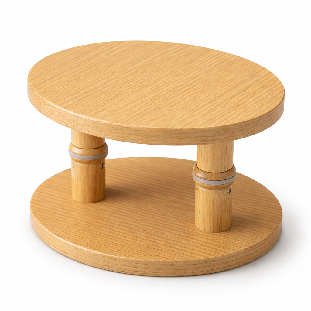 Round Entry Door Pull Handle 200mm – Timber Look | OAK