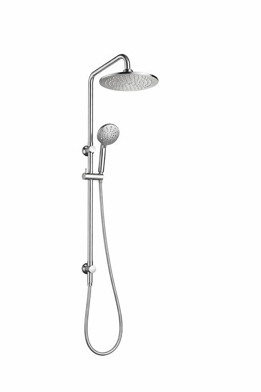 10″ Round Rainfall Shower Head Set –3 Mode Handheld | WELS Rated | Chrome