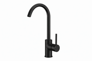 Sink Mixer Tap | 360° Swivel Gooseneck Laundry Kitchen | WELS | Matte Black