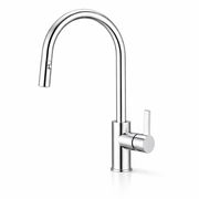 Pullout Kitchen Mixer Tap – Stylish Swivel Gooseneck Faucet | WELS | Chrome