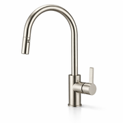 Pullout Kitchen Mixer Tap – Stylish Swivel Gooseneck Faucet | WELS | Brushed Nickel