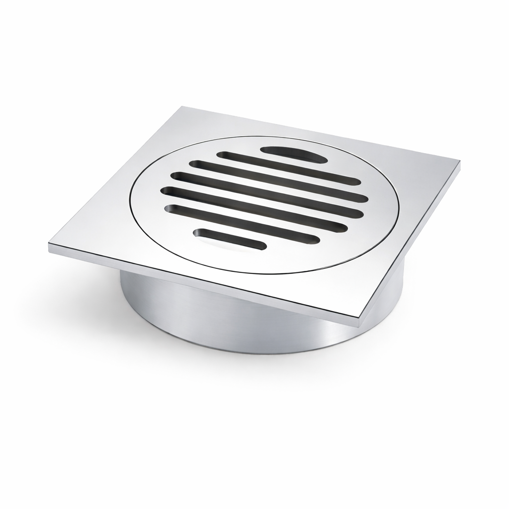 Square Bathroom Floor Waste – Drain Grate Cover