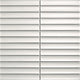 Concave Plain White Finger Mosaic Porcelain Tile 20x145mm