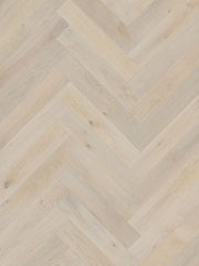 CrossWood T1 Latte Oak Engineered Herringbone European Oak Flooring 14mm
