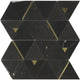 Deco Formes Nero Marquina Porcelain Tile 55×95.2mm