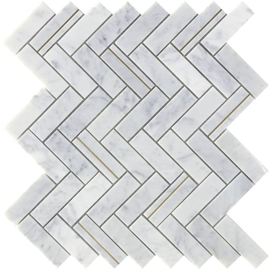 Deco Herringbone Porcelain Tiles