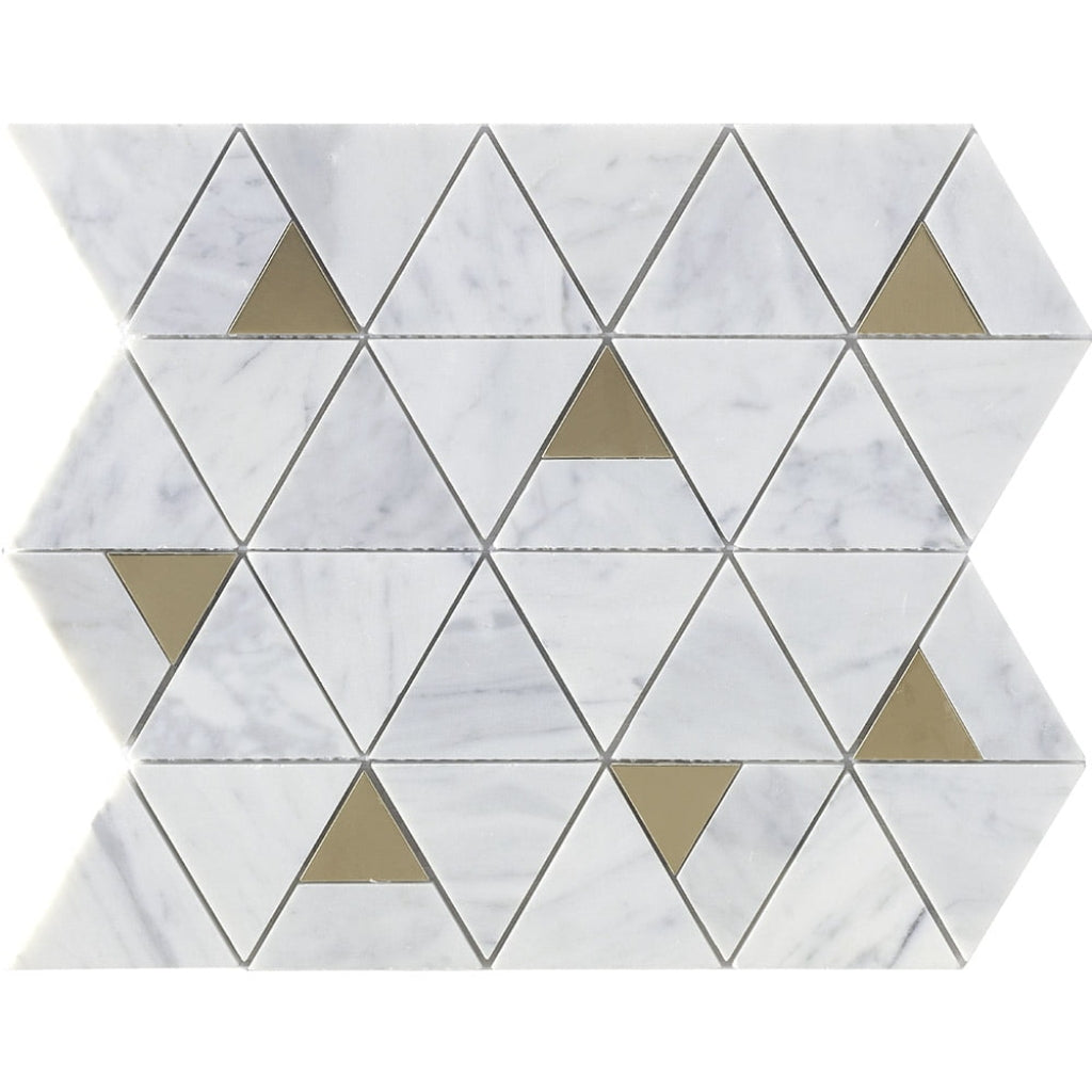 Deco Pyramid Porcelain Wall Tile 71x70mm