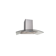 Euro 90cm curved glass canopy rangehood EAGL90SX2