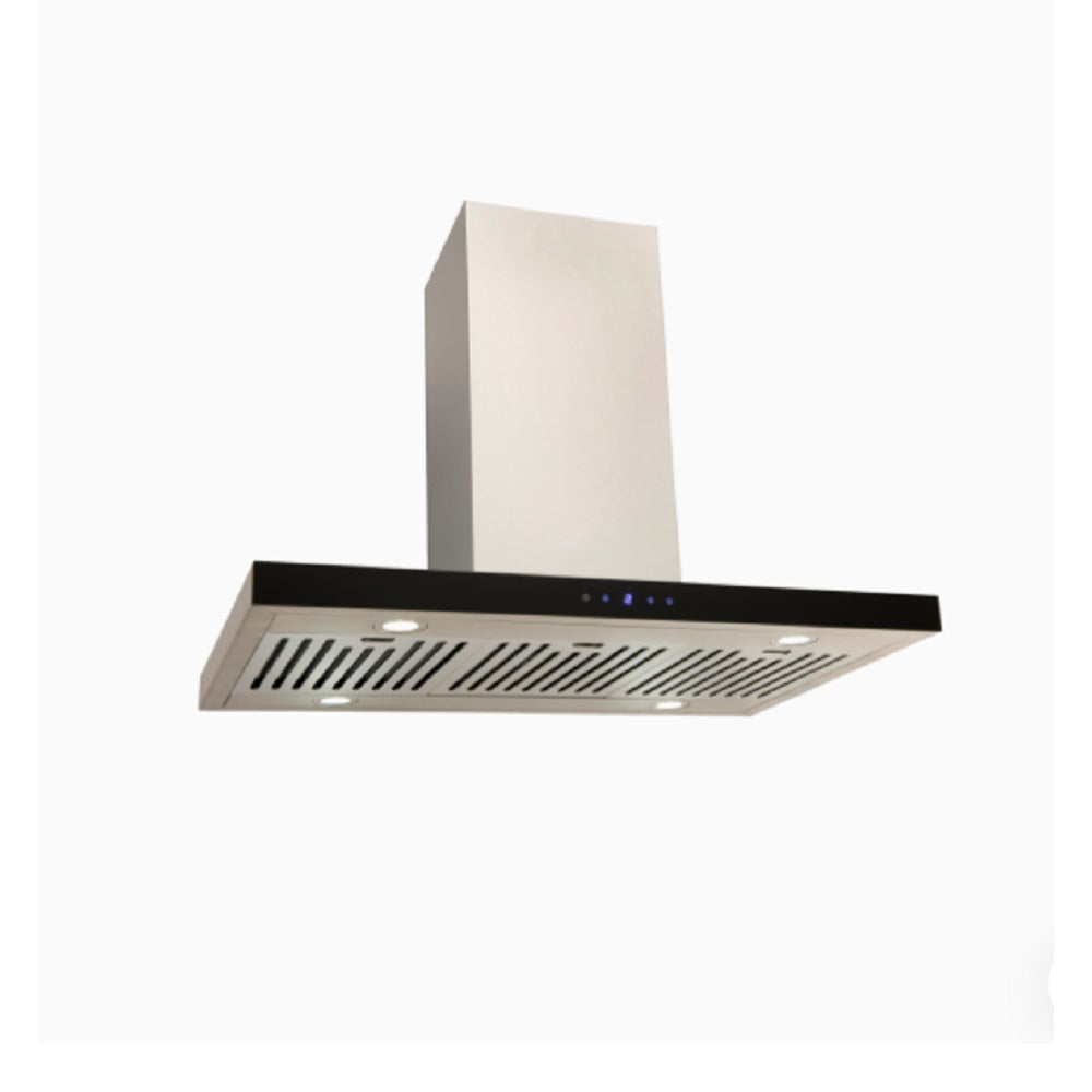 Euro 90cm Island Canopy Rangehood – EIC90BGR (EIC90BGR)