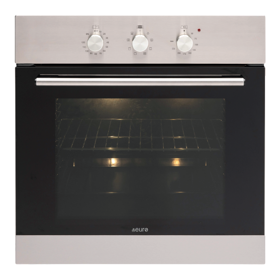 Euro 60cm Electric Multifunction Oven – EO6004ASX (EO6004ASX)