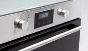 Euro Appliances EO6082BX2 60cm multifunction oven in stainless steel and black