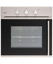 Euro Appliances EO60SOSX 60cm side-opening electric oven in stainless steel and black