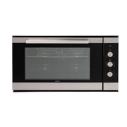 Euro Appliances EO900MX2 90cm electric multifunction oven in stainless steel and black