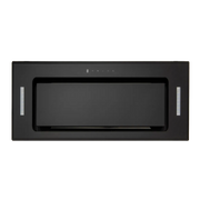 Euro 52cm black glass undermount rangehood ER52UMBG
