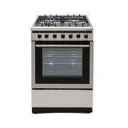 Euro 60cm Dual Fuel Freestanding Cooker – EV600DFSX (EV600DFSX)