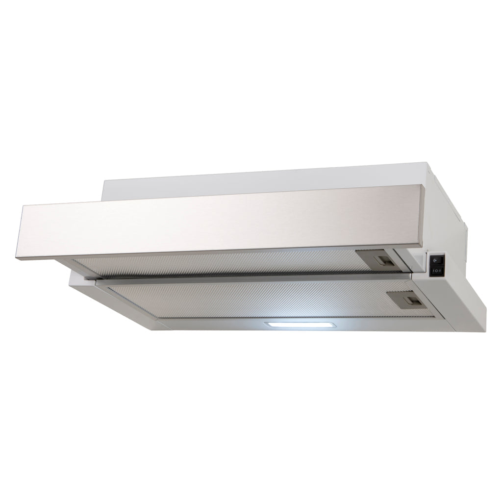 Euro Appliances EVR60FVSS2 60cm front-vent slide-out rangehood
