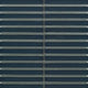 Concave Plain Dark Blue Finger Mosaic Porcelain Tile 20x145mm