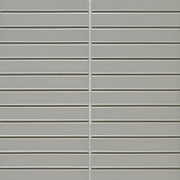 Light Grey Flat Finger Mosaic Tile 22x145mm