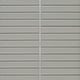 Light Grey Flat Finger Mosaic Tile 22x145mm
