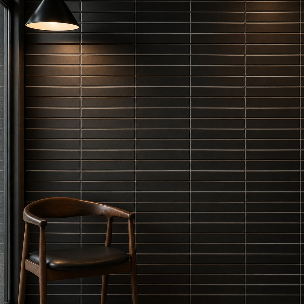 Finger Mosaic Porcelain Tile 20X145mm