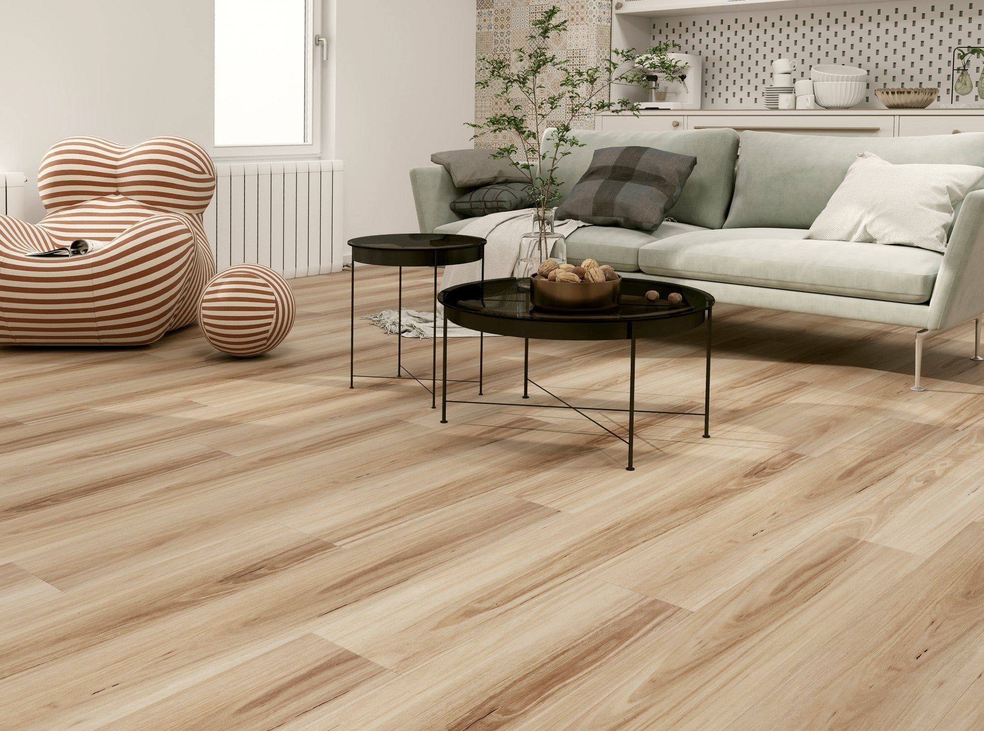 Guardian Blackbutt waterproof hybrid flooring render image