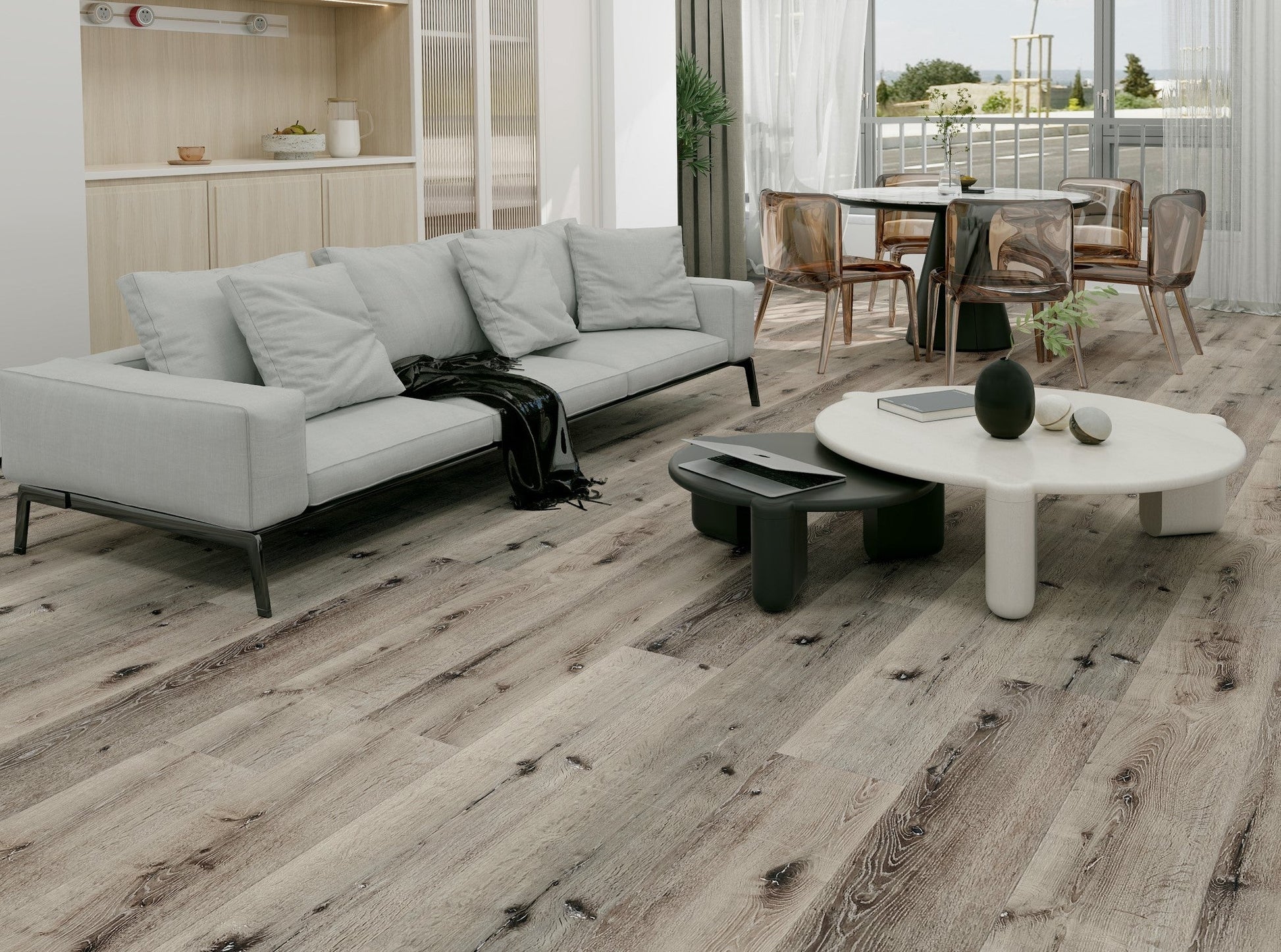 Guardian Dexter Oak waterproof hybrid flooring render image