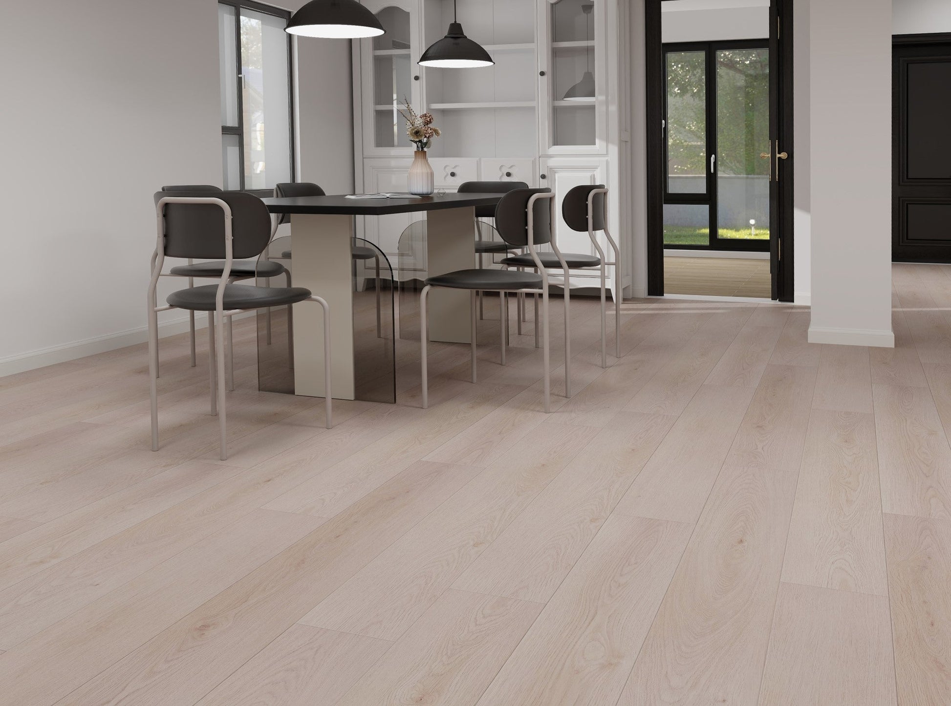 HydroCore Fortune Cookie waterproof laminate flooring render image