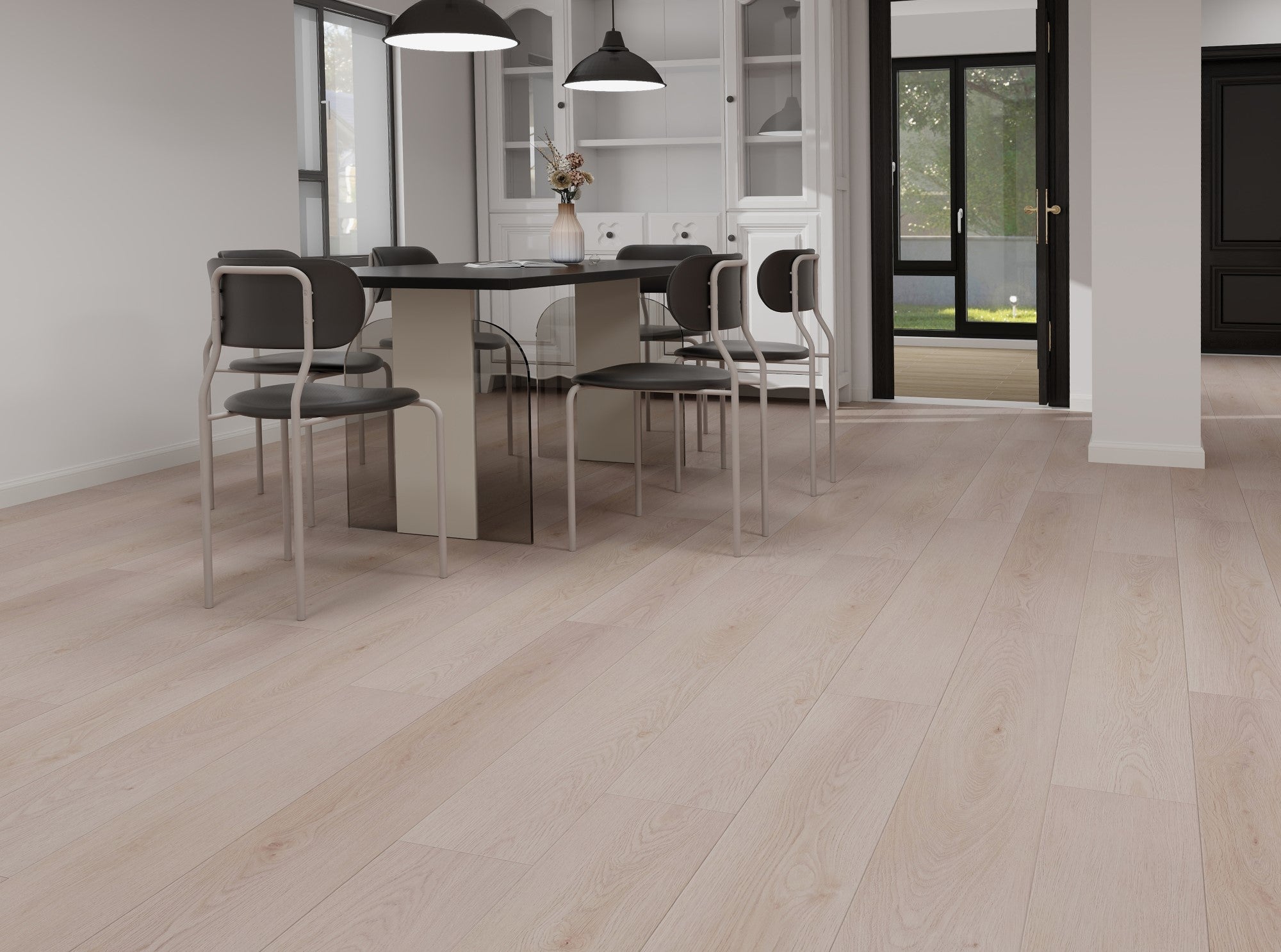 HydroCore Fortune Cookie waterproof laminate flooring render image
