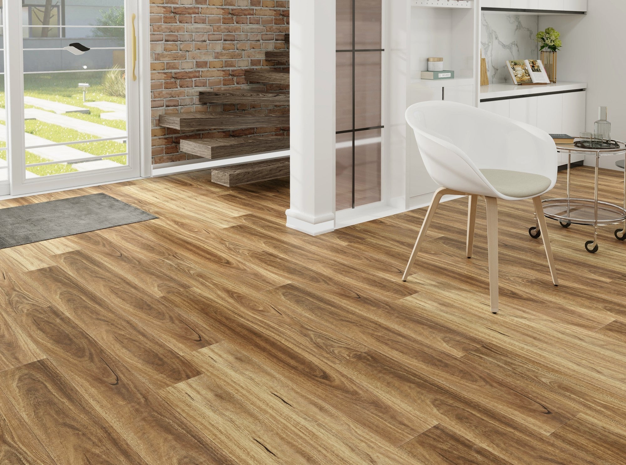 HydroCore Spotted Gum Waterproof Laminate Flooring 8mm