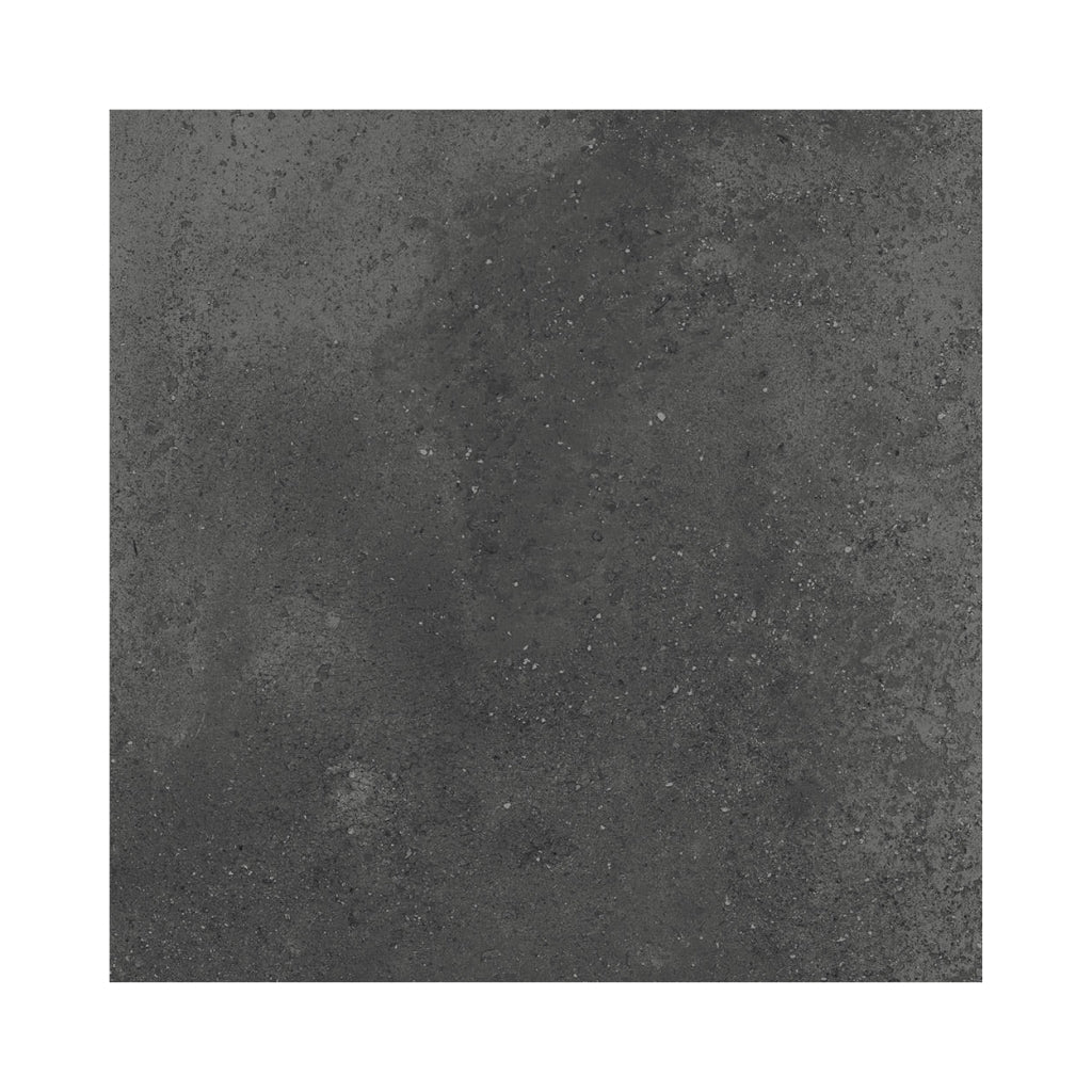 Square tile with a dark gray surface