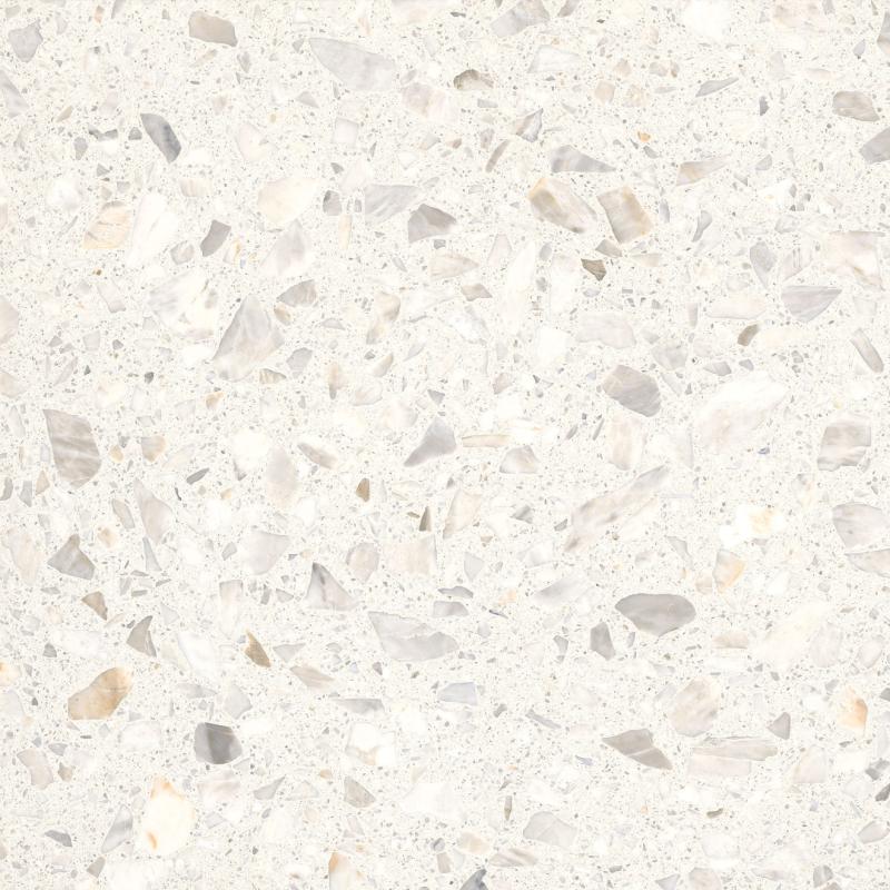 Terrazzo Matt Porcelain Tile White