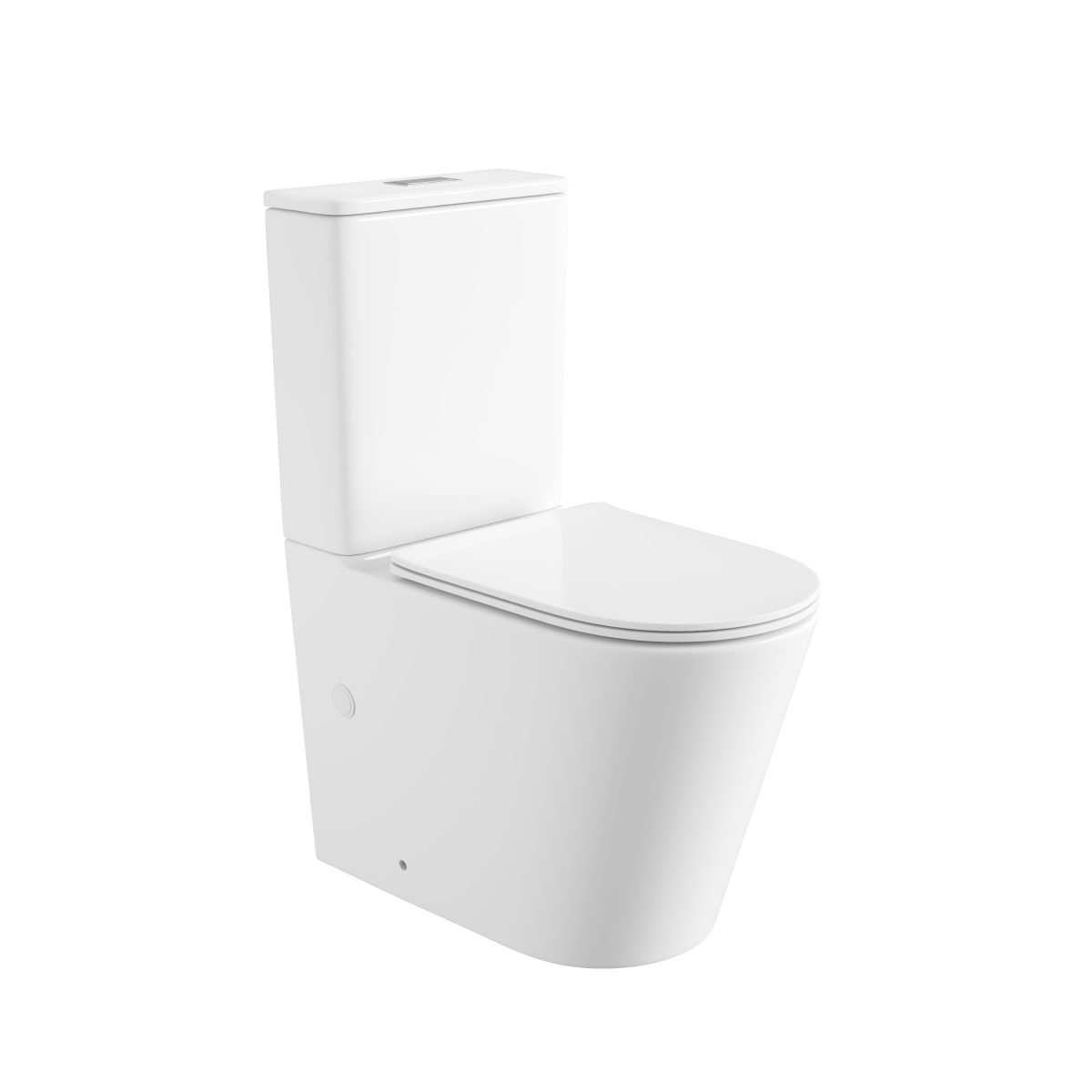 Zumi Zero Extra High Rimless Whirlpool Back-to-Wall Toilet Suite – official Zumi gallery – MB-028 1