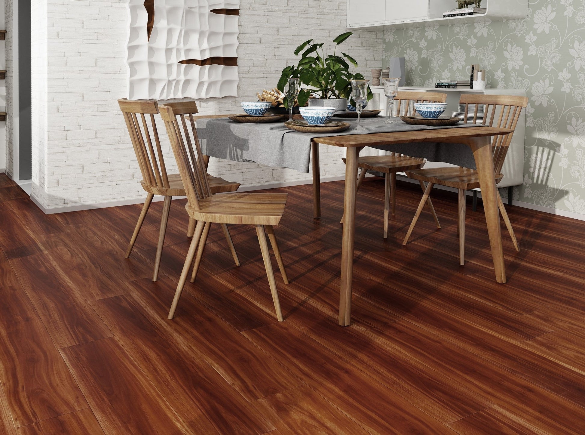 MTF Brushbox water-resistant laminate flooring render image