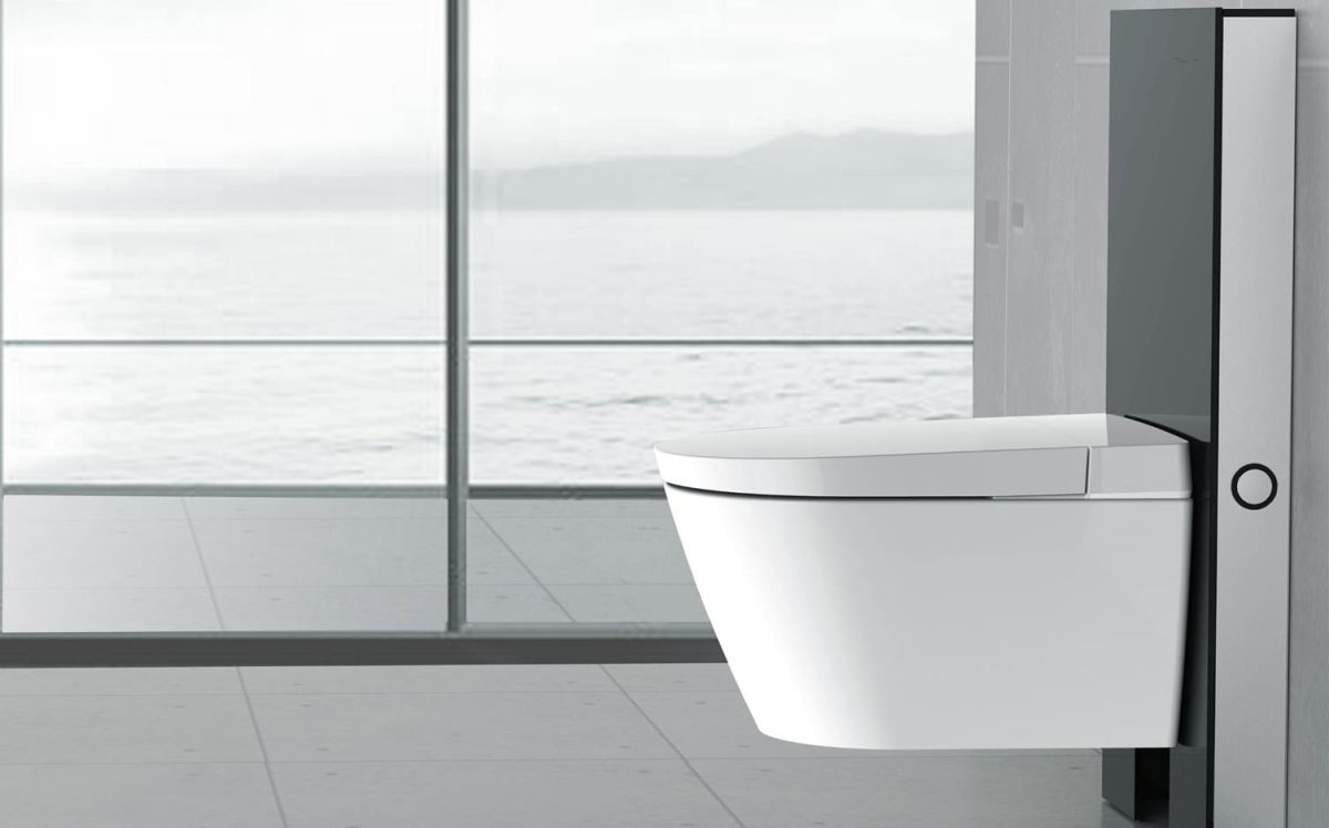 Zumi Novus V7201 Wall-Hung Smart Toilet Suite with In-Wall Cistern, Push Plate and Remote – official Zumi gallery – Novus Wall Hung Smart Bidet Suite