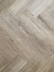 Obsidian Night Wind waterproof hybrid herringbone flooring product image