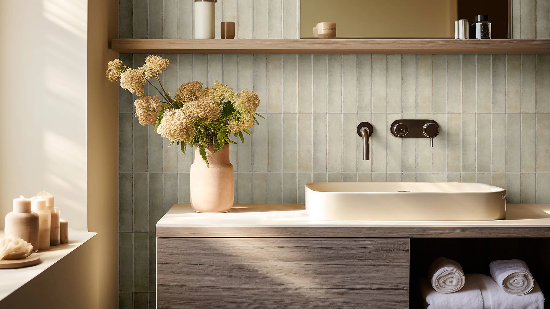 Otway Arabescato Porcelain Tile 60×240mm