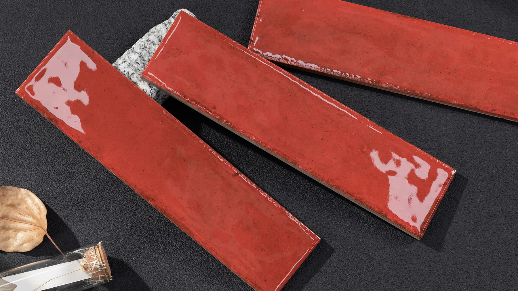 Otway Red Porcelain Tile 60×240mm