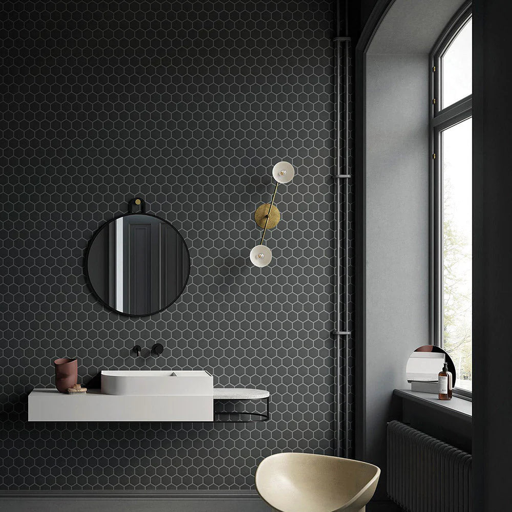 Porcelain Hexagon Mosaic Tile