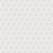 White Porcelain Hexagon Mosaic Tile